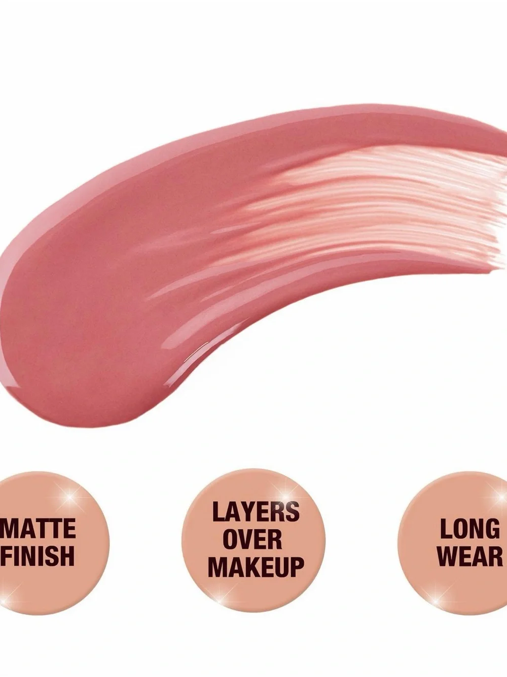 🎀 Charlotte Tilbury - Pillow Talk Matte Beauty Blush Wand Easy Liquid Blush 🎀